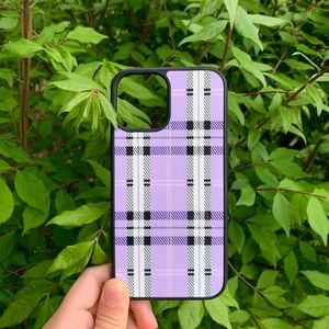 Purple Plaid Phone Case